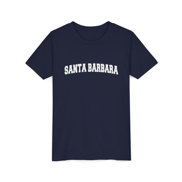 Santa Barbara, California Youth Graphic Tee - Kids Santa Barbara T Shirt