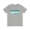 Seattle, Washington T Shirt - Sailboat Graphic Tee