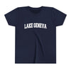 Lake Geneva, Wisconsin Youth Graphic Tee - Kids Lake Geneva T Shirt