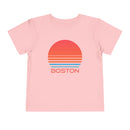Boston, Massachusetts Toddler T-Shirt - Retro 80s Toddler Boston Shirt-5