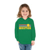 Whistler, Canada Toddler Hoodie - Retro Sunrise Unisex Whistler Toddler Sweatshirt