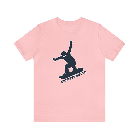 Crested Butte, Colorado T-Shirt - Snowboard Unisex Crested Butte Shirt