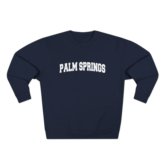 Premium Palm Springs, California Retro Graphic Sweatshirt