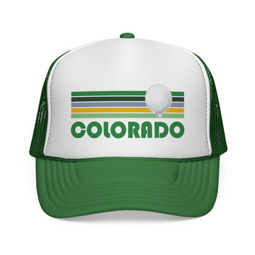 Colorado Retro Golf Trucker Hat - 0