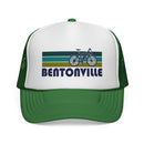 Bentonville, Arkansas Retro Bike Trucker Hat - Vintage Style Bentonville Cap-2