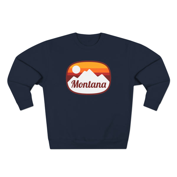 Premium Montana Sweatshirt - Retro Unisex Sweatshirt