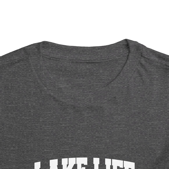 Lake Life Toddler Graphic Tee - Kids Lake Life Vacation T-Shirt
