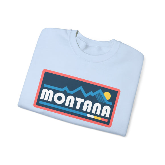 Montana Sweatshirt - Mountain Graphic Crewneck