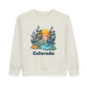 Colorado Toddler Sweatshirt - Colorado Toddler Crewneck Sweatshirt