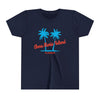 Anna Maria Island, Florida Youth Shirt - Retro Palm Tree Anna Maria Island Kid's T-Shirt