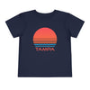 Tampa, Florida Toddler T-Shirt - Retro 80s Toddler Tampa Shirt