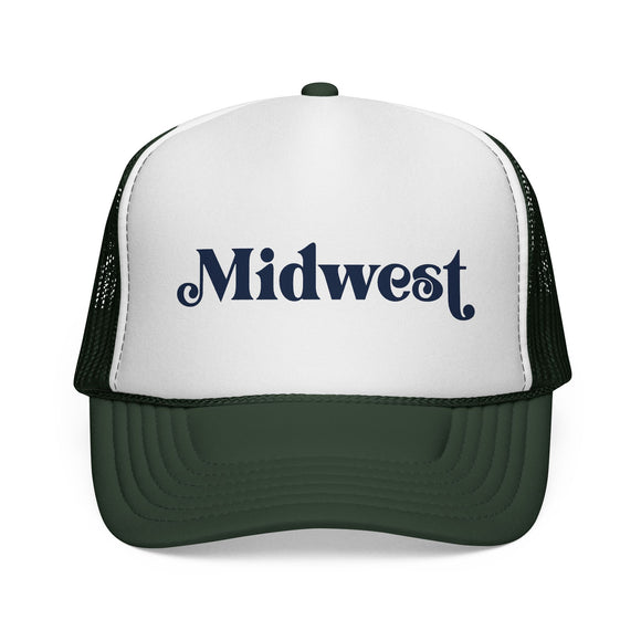 Midwest Retro Mountains Trucker Hat