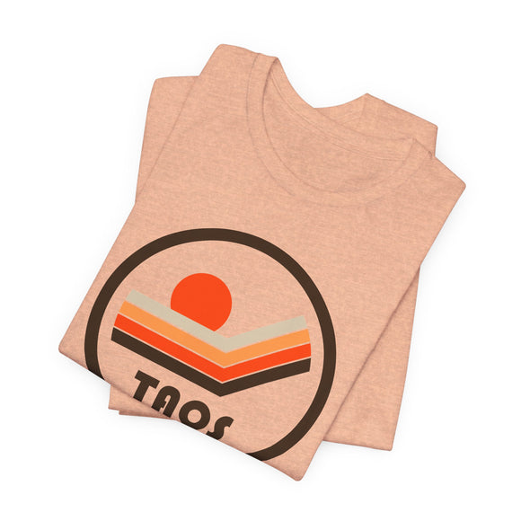 Taos, New Mexico T-Shirt - Sunset Mountain Graphic Tee