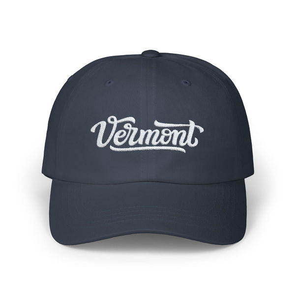 Vermont Dad Hat - Embroidered Vermont Classic Dad Cap
