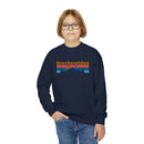 Breckenridge, Colorado Youth Sweatshirt - Unisex Kid's Breckenridge Crewneck Sweatshirt-16