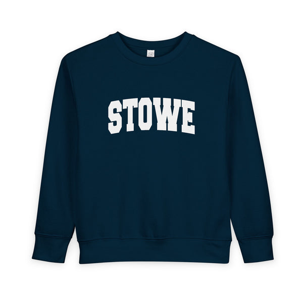 Stowe, Vermont Sweatshirt - Stowe Toddler Crewneck Sweatshirt