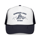 Mammoth Lakes, California Ski Babe Trucker Hat — Foam Mesh Cap-4