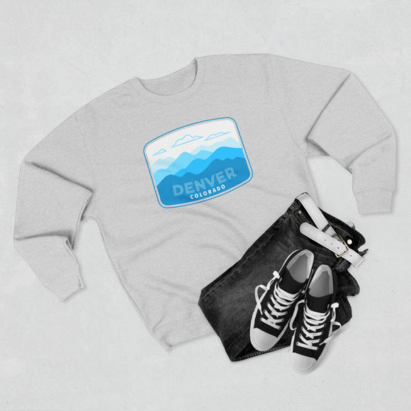 Premium Denver, Colorado Sweatshirt Unisex Crewneck, Premium Sweatshirt, Crewneck Jumper, Ski Resort Apparel