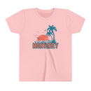 Monterey, California Youth Shirt - Retro Palm Tree Monterey Kid's T-Shirt-3