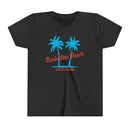 Manhattan Beach, California Youth Shirt - Retro Palm Tree Manhattan Beach Kid's T-Shirt-4