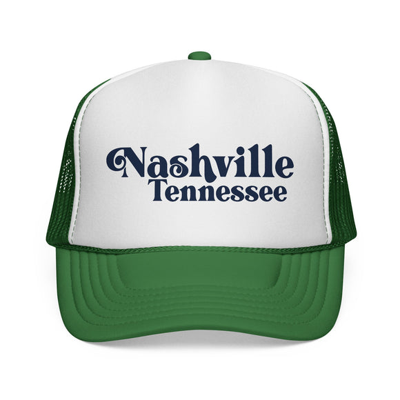 Nashville, Tennessee Retro Trucker Hat