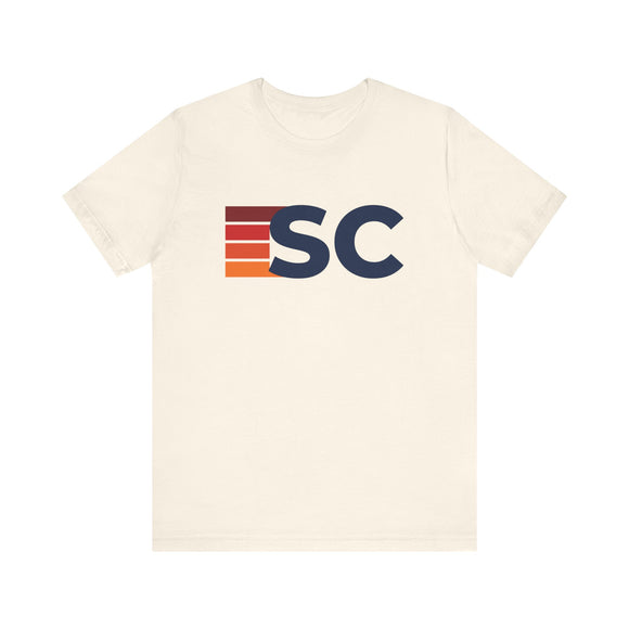 South Carolina Retro Stripes T-Shirt | South Carolina State Tee