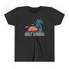Gulf Shores, Alabama Youth Shirt - Retro Palm Tree Gulf Shores Kid's T-Shirt