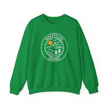 Montpelier, Vermont Sweatshirt - Unisex Crewneck Montpelier Sweatshirt