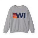 Wisconsin Retro Sweatshirt | Retro Stripes Wisconsin-3