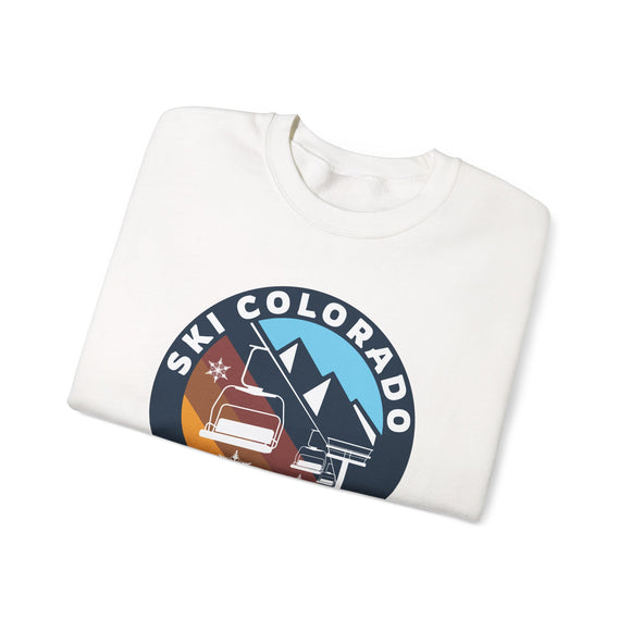 Colorado Sweatshirt - Ski Lift Colorado Crewneck Sweatshirt