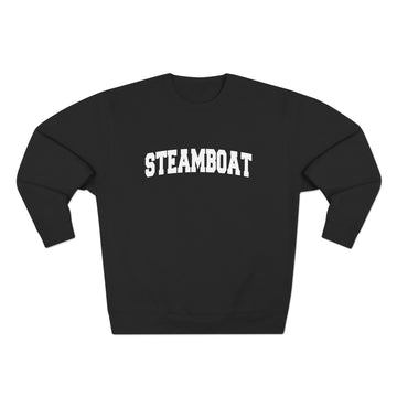 Buy black Premium Steamboat, Colorado Retro Graphic Sweatshirt