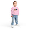 California Toddler Sweatshirt - Retro Mountain California Toddler Crewneck Sweatshirt