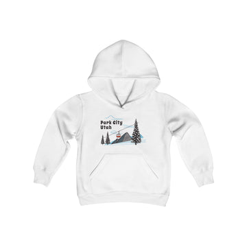 Retro Park City, Utah Youth Hoodie - Mountain Park City, Utah Kids Sweatshirt, Cute Park City, Utah Children's Pullover