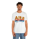 Alta, Utah Shirt - Mountain Sunset Unisex Alta T-Shirt-90