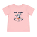Sun Valley, Idaho Yeti Snowboard Toddler Tee-6
