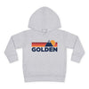 Golden, Colorado Toddler Hoodie - Unisex Mountain Golden Pullover Sweatshirt, Kids Hooded Jumper, Colorado Souvenir