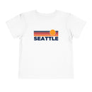 Seattle, Washington Toddler T-Shirt - Retro Sun Tee-2