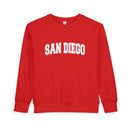 San Diego, California Sweatshirt - San Diego Toddler Crewneck Sweatshirt-6