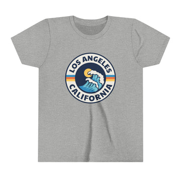Buy athletic-heather Los Angeles, California Youth T-Shirt - Kids Los Angeles Shirt