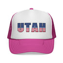 Utah Stars and Stripes Trucker Hat | Patriotic State Flag Cap-4