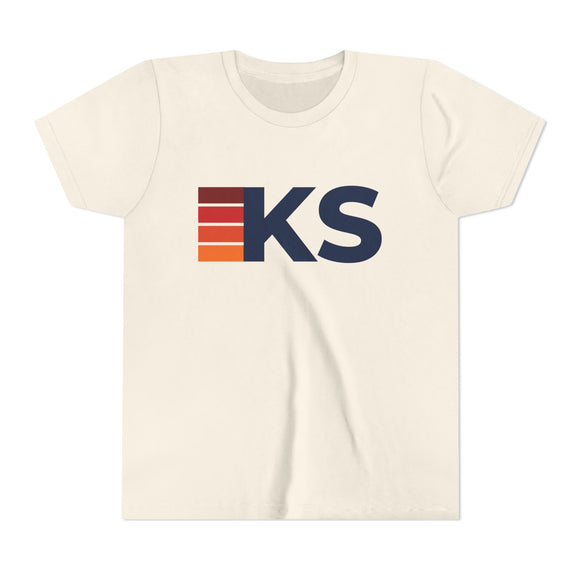 Kansas Youth Tee - Retro KS T-Shirt