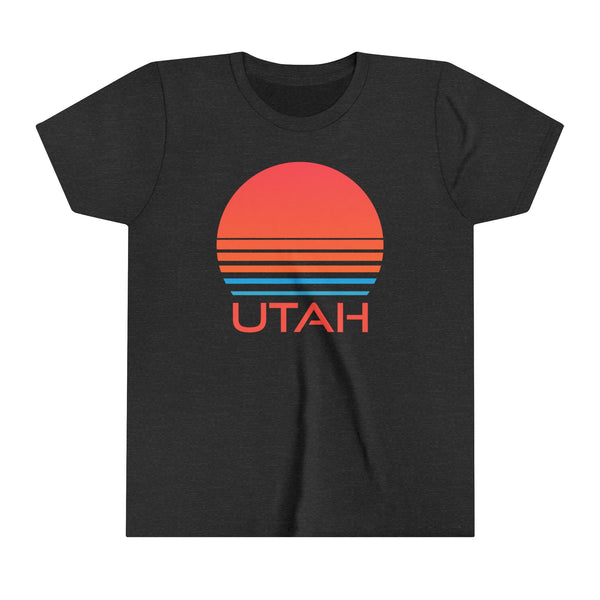 Utah Youth Shirt - Retro 80s Utah Kid's T-Shirt