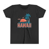 Hawaii Youth Shirt - Retro Palm Tree Hawaii Kid's T-Shirt