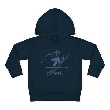 Buy navy Stowe, Vermont Toddler Hoodie - Unisex Stowe Vintage Skiing Sweatshirt