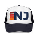 New Jersey Trucker Hat - NJ Abbr retro cap-1