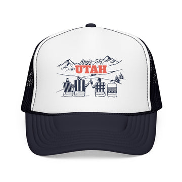 Utah Après-ski Trucker Hat — Foam Mesh Cap