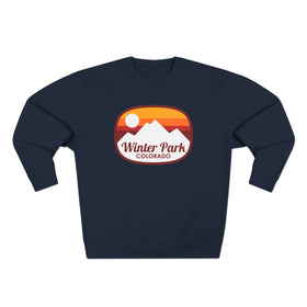 Premium Winter Park, Colorado Sweatshirt - Retro Unisex Sweatshirt