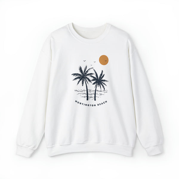 Huntington Beach, California Sweatshirt - Unisex Crewneck Huntington Beach Sweatshirt