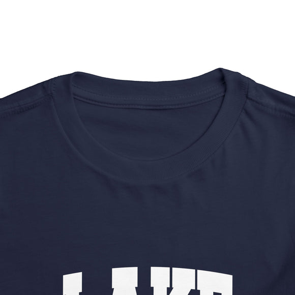 Lake Toddler Graphic Tee - Kids Lake Vacation T-Shirt