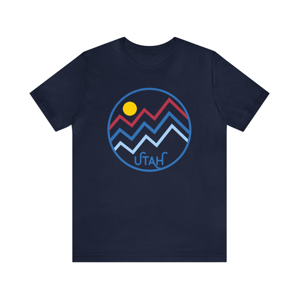Utah T-Shirt - Retro Mountain Unisex Utah Shirt